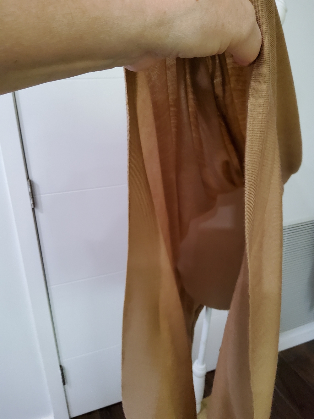 COS 100% wool Camel Asymmetric Cowl Sweater - Picture 6 of 8